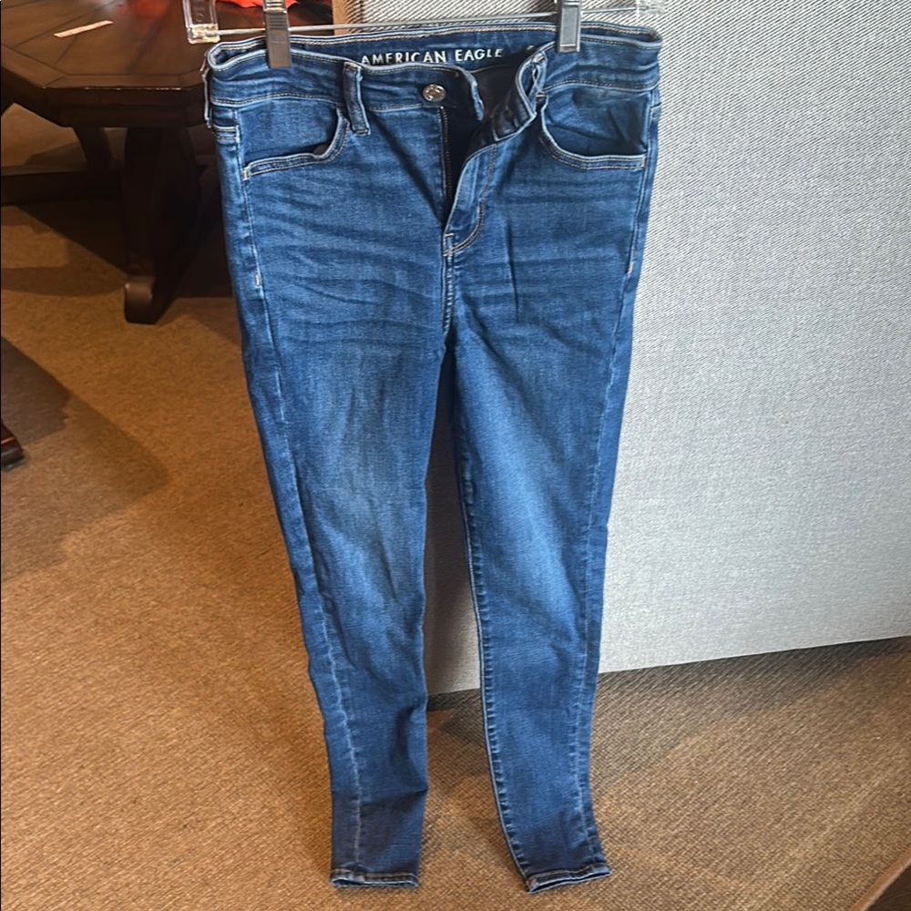 American Eagle Outfitters Blue Skinny Jeans Modern Fit